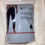 Spyder Men's Mid-weight Base-layer Pant Size Large Black One Pair Brand New Pkg!. Price: $32.99.
