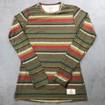 Burton Snowboards Shirt Women Drirelease Wool Striped Base Layer Long Sleeve Pre-owned. Price: $19.93.