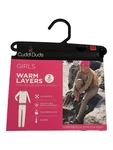 Cuddl Duds Black & Pink Warm Layers 2 Piece Girls Size Xs 4/5 Base New. Price: $7.50.