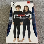 32 Degrees Heat Kids Long Sleeve Crew Neck Legging Set Navy Snowflake- Medium New. Price: $14.99.