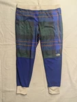 The North Face Women's Waffle Blue/green Plaid Baselayer Pants Size Pre-owned. Price: $14.49.