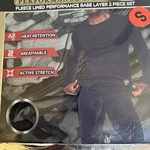 Hardy Gray Camo Base Layer Fleece Lined Thermal Underwear Long Set Size Smal New. Price: $32.99.