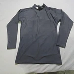 Under Armour Mock Neck Base Layer Mens Xl Black Coldgear Compression Top Pre-owned. Price: $14.08.