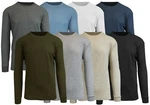 Men's Crew Neck Waffle-knit Long Sleeve Thermal Shirts (S-5XL) Nwt Free Shipping New. Price: $12.97.
