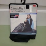 Nwt Climate Right By Cuddl Duds Base Layer Thermal Guard Black Leggings Small New. Price: $13.79.