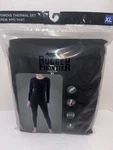Rugged Frontier Women Xl Thermal Layer Set Crew Top & Pant Black 2 Piece New. Price: $15.00.