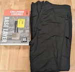 Natural Reflections Chillproof Leggings Base Layer Women's Xl Black New. Price: $19.99.