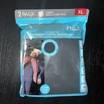 Free Country Xl Ladies Base Layer Top Black Shirt Microtech Heat 2 Pack Nwt New. Price: $19.90.