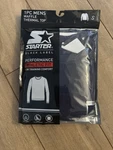 Starter Black Label Men's Waffle Thermal Top Navy Long Sleeve Performance Fit New. Price: $9.99.