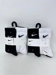 Nike Boy Cushioned Crew Socks (PACK-12) 5-7 (8666) Multicolor, A3(D172T) New. Price: $15.00.