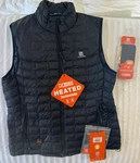 Fieldsheer Mobile Warming Heated Back Country Vest- Black Women's Medium New. Price: $115.00.