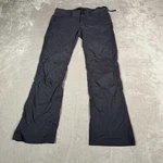 Prana Halle Ii Pants Womens 6 Gray Roll Up Hem Stretch Flare Outdoor Casual Pre-owned. Price: $15.10.