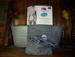 Fruit Of Loom Womens Waffle Crew Shirt Size Xl 16-18 Gray Long Sleeve Therma New. Price: $12.99.