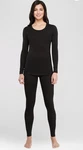 Warm Essentials Smooth Stretch Long Sleeve Scoop Neck Top Black - Medium K17 New. Price: $21.00.