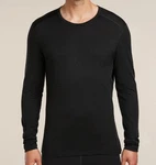 Icebreaker Merino Wool 200 Oasis Ls Crewe Thermal Mens Base Layer Top - Medium New. Price: $51.18.
