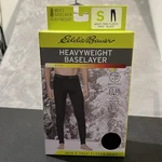 Eddie Bauer Heavyweight Baselayer Pants Mens Small Black Trek Fleece Nib New. Price: $26.46.