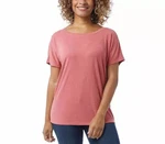 32 Degrees Cool Short Sleeve Crew Neck Ribbed Top, Slate Rose, Large New. Price: $19.99.