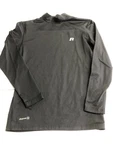 Russell Dri-power 360 Shirt Mens Medium Black Long Sleeve Base Mock Neck Top Pre-owned. Price: $17.99.