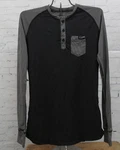 Ride Snowboards Cherry Henley Long Sleeve Base Layer Shirt Women's Medium Black New. Price: $41.22.
