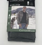 New Cuddle Duds Mens Performance Baselayer Pant Cotton Wear. Price: $19.99.