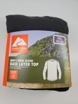 Ozark Trail Men Wool Blend Base Layer Top Sz Xxl 50-52 Black Soot Shirt New. Price: $17.99.