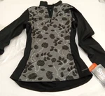 Hot Chillys Womens Micro-elite Chamois Body Fit Base Layer Print Zip-t Small New. Price: $34.99.
