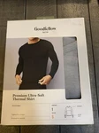 Goodfellow Men's Premium Gray Thermal Shirt Ultra Soft Base Layer New. Price: $11.00.