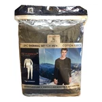 Tek Mens Lightweight Thermal 2 Pc Set 100% Cotton Fleece Lined Xl Grey New. Price: $15.99.