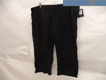 Champion Women's 2X Black Capri Pants, Rn # 15763; WAIST=40". INSEAM=15" New. Price: $30.00.