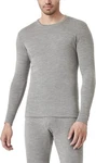 Lapasa Men's 100% Merino Wool Underwear Base Layer Large, Top: Heather Gray New. Price: $82.92.