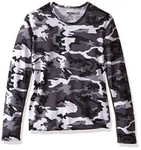 Hot Chillys Pepper Skins Youth Base Layer Crew Top Large 12-14 Black Camo Storm New. Price: $7.99.