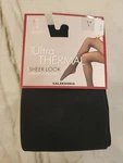 Calzedonia Tights Ultra Thermal Sheer Look Plush Lining Black T.4 New. Price: $15.00.