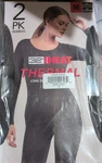 Nwt 2-PACK 32 Degrees Heat Ladies Thermal Top Color Charcoal Gray, Size New. Price: $19.99.