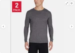 32 Degrees Mens Pack Crew Neck Baselayer Shirts (gray,small) Nwt New. Price: $13.01.