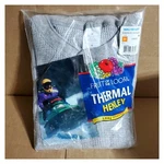 Nos Fruit Of Loom Grey Thermal Henley Long Sleeve Shirt Size Vintage 2001 New. Price: $19.78.