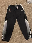 Supreme X Umbro Men Black/white Track Pants Size Polyester Drawstring Logo New. Price: $95.00.