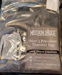 Thermal Top Mission Ridge Long Sleeve Crewneck Medium. Black New With Tags. Price: $13.00.