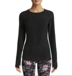 Climate Right Ladies Long Sleeve Crew Stretch Fleece Thermal Shirt Size 10-12 New. Price: $11.99.