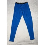 Smartwool Base Layer Leggings Mens Large Blue Merino Thermal Bottoms Pre-owned. Price: $29.99.