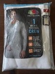Fruit Of Loom Thermal Shirt Crew Neck Mens Medium White Waffle Knit New. Price: $13.99.