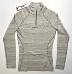 Women's Smartwool Classic Thermal Merino Baselayer 1/4 Zip Top Light Gray Shift New. Price: $72.59.