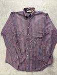Ll Bean Vintage Men's Blue Striped Button Shirt Size Medium (4179) Pre-owned. Price: $28.10.