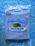 Fruit Of Loom Ladies Thermal Underwear Size Large New. Price: $6.99.