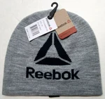 Reebok Men's Beanie Hat Gray Blue One Size Reversible Big Logo Knit Warm MSRP$30 New. Price: $12.95.