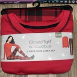 Climateright By Cuddl Duds Women 2-PIECE Base Layer Top And Legging Set Sz Xl New. Price: $16.99.
