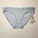 Smartwool Everyday Bikini Underwear Women Large Winter Sky Blue Blend New. Price: $15.00.