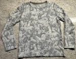 Smartwool Merino Shirt Kids Base Layer Thermal Crew Top Grey & White Sz Xl Pre-owned. Price: $27.99.