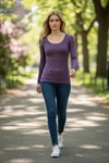 32 Degrees Ladies Heat Tee Long Sleeve Scoop Neck Small New. Price: $9.99.