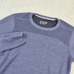 Smartwool Shirt Mens Large Blue Intraknit Merino Long Sleeve Base Layer Pre-owned. Price: $42.49.