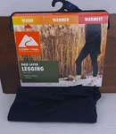 Ozark Trail Warm Womens Base Layer Legging Size Xs Black Soot New. Price: $10.95.